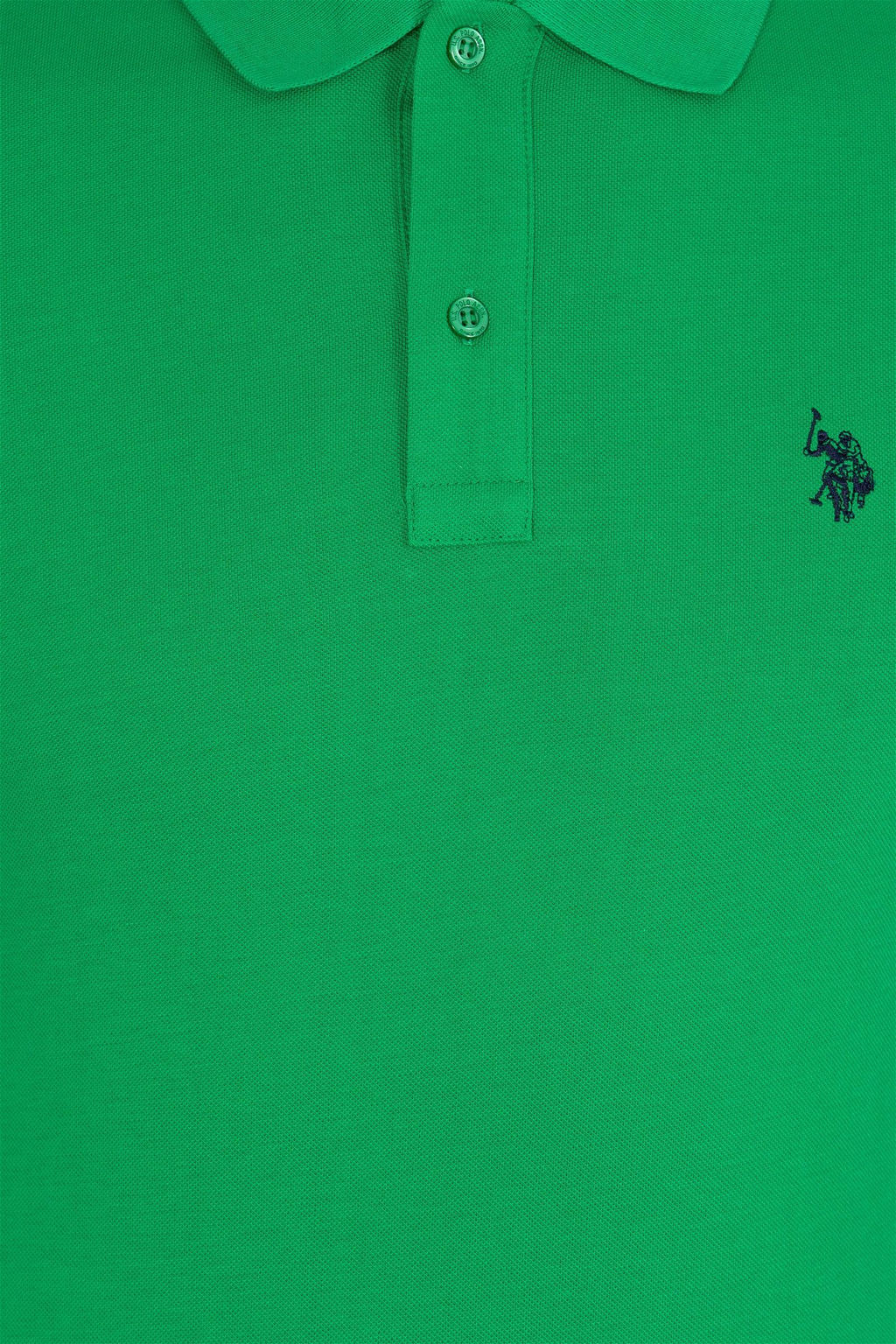 U. S. Polo Assn Мужская базовая футболка с воротником-поло Apple Green Green - U.s. polo assn фото 12
