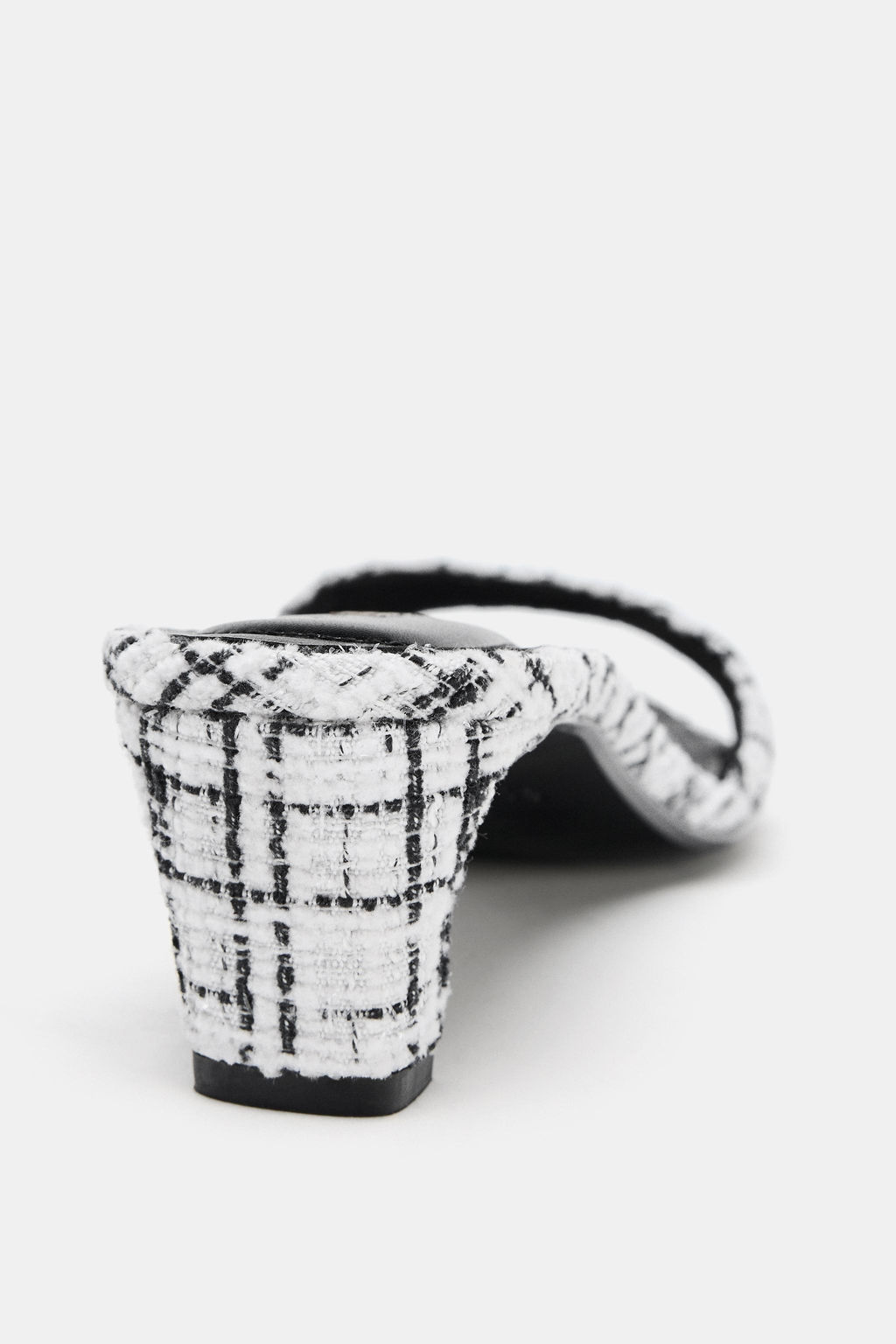 FABRIC HEELED SANDALS - Zara фото 4