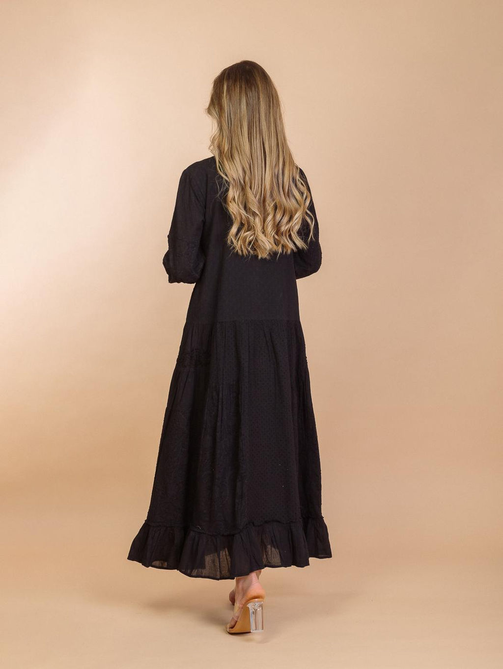 Платье (хлопок) с вышивкой №25-387-2 (Лето 2025) - Ганг фото 4