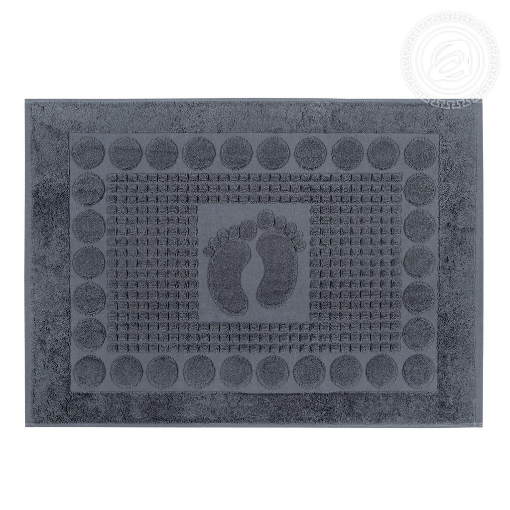 Полотенце махровое "Ножки" (графит) 50*70/1 шт. - 50*70 Махровые полотенца "Арт Дизайн" (Узбекистан)