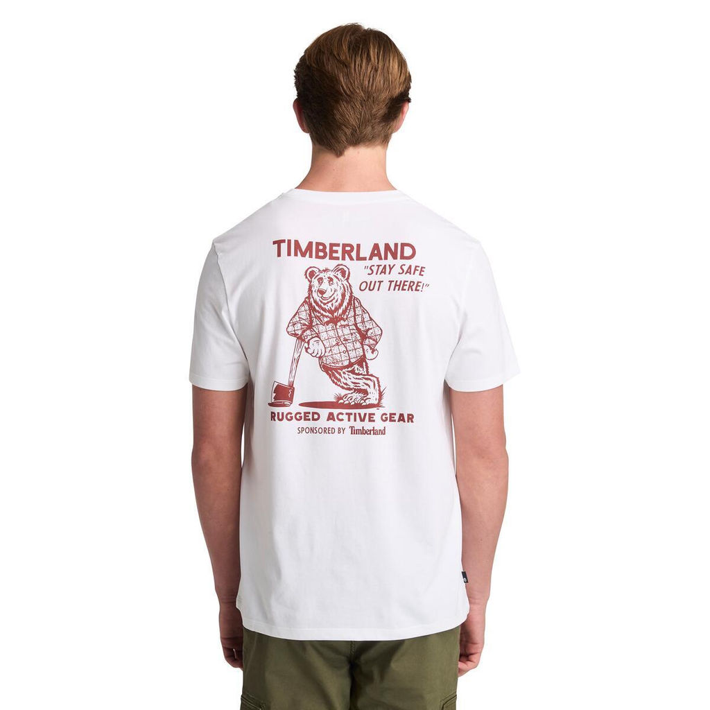Timberland / Футболка T-Shirt Slogan Back Logo Regular