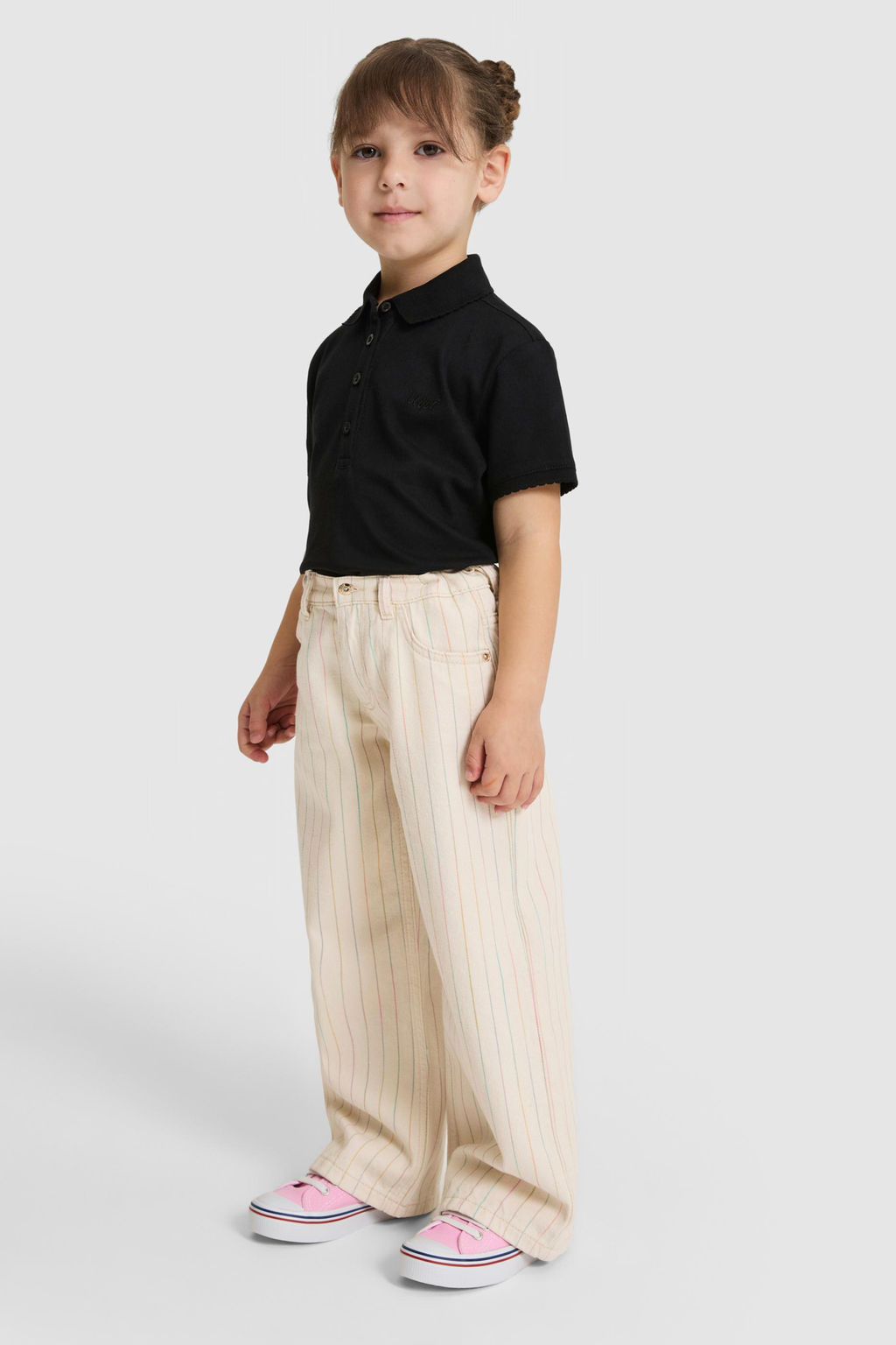 K_z _ocuk Polo Yaka Siyah Basic Ti__rt - U.s. polo assn фото 4
