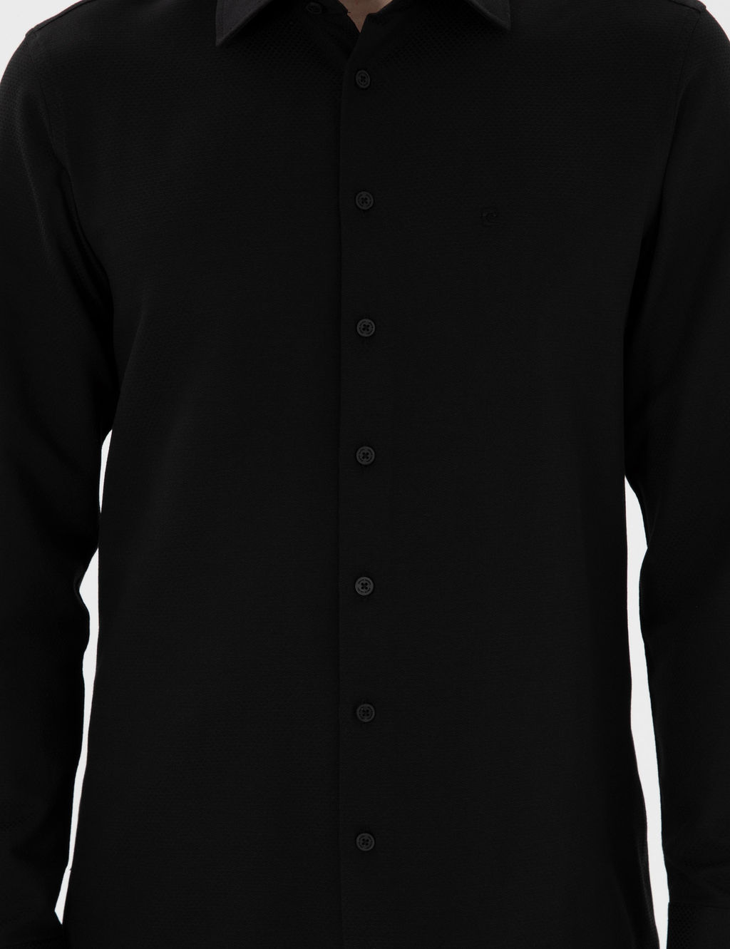 Beyaz _talyan Yaka Arm_rl_ Uzun Kollu G_mlek - Pierre cardin фото 6