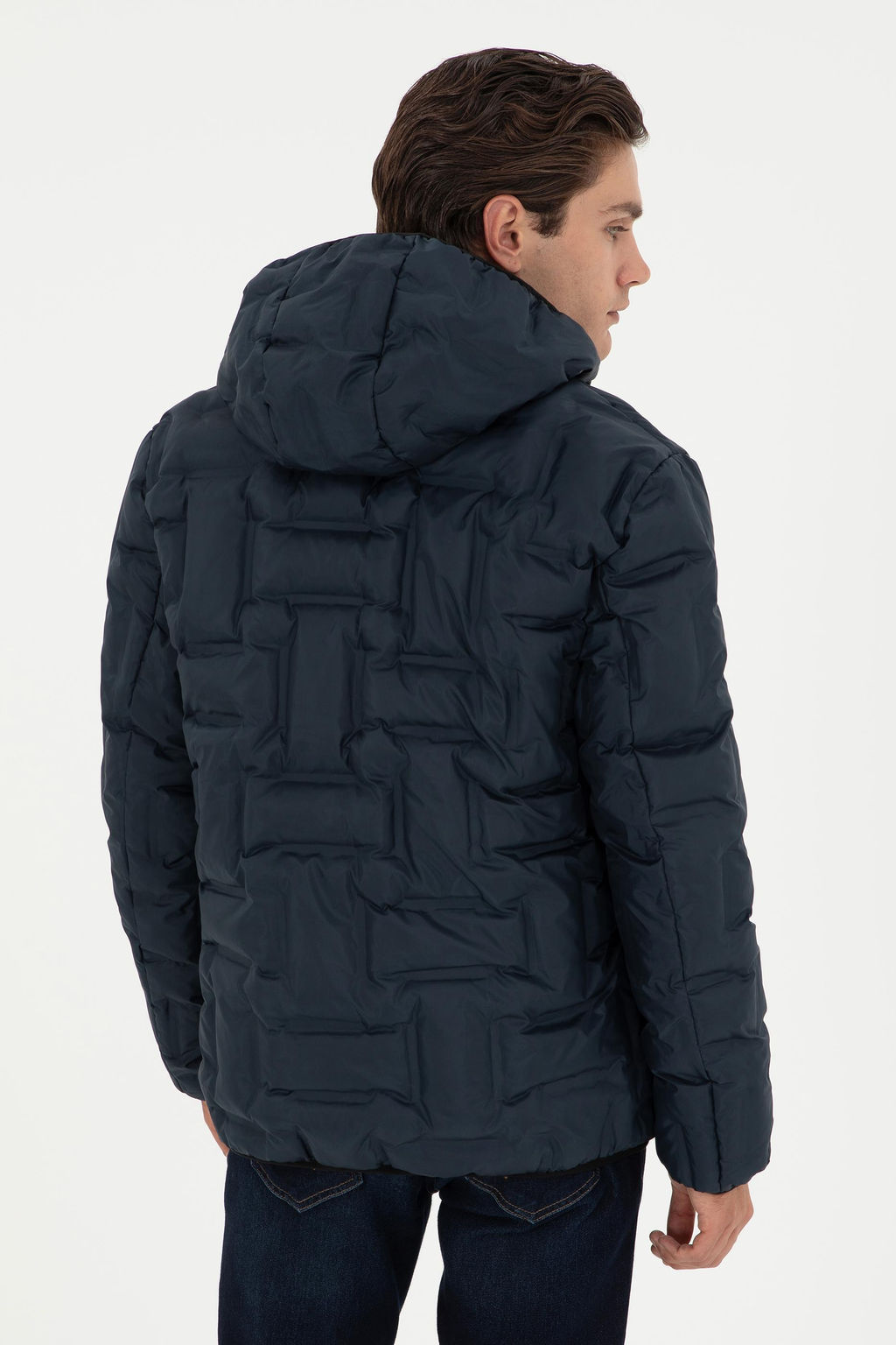 Мужское темно-синее пальто - U.s. polo assn фото 5