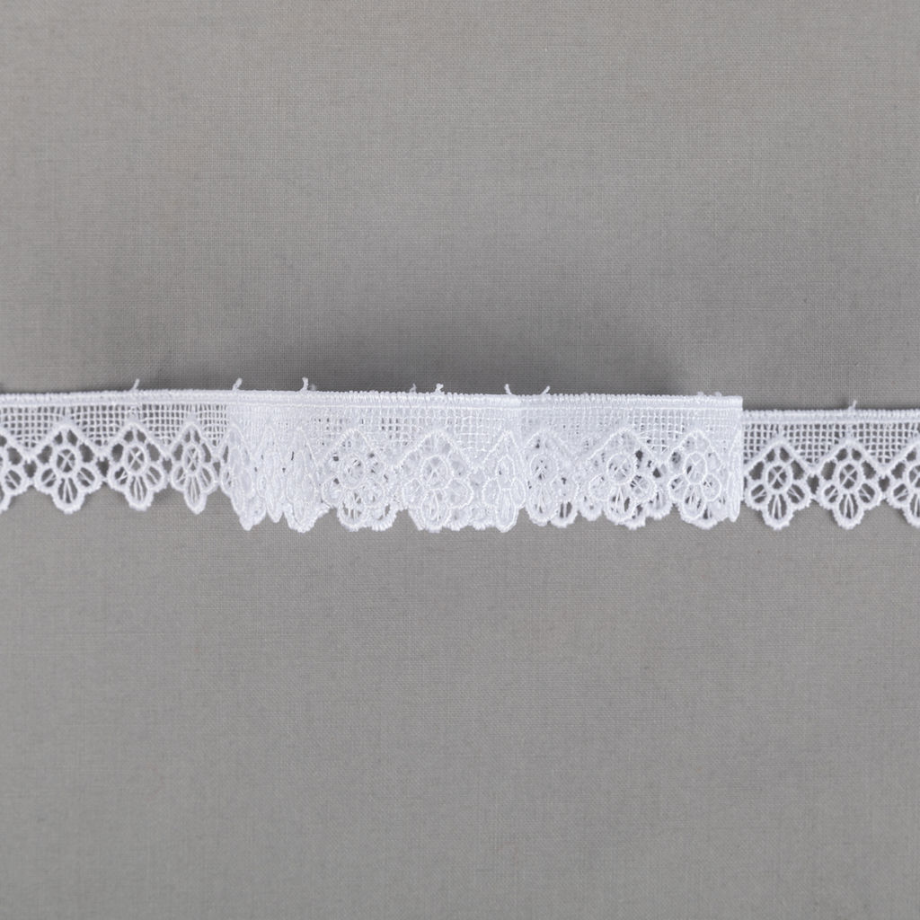 Гипюр Gamma 20 мм GGM-2001 в пакете 10 м 0.2 Турция GP001WH белый