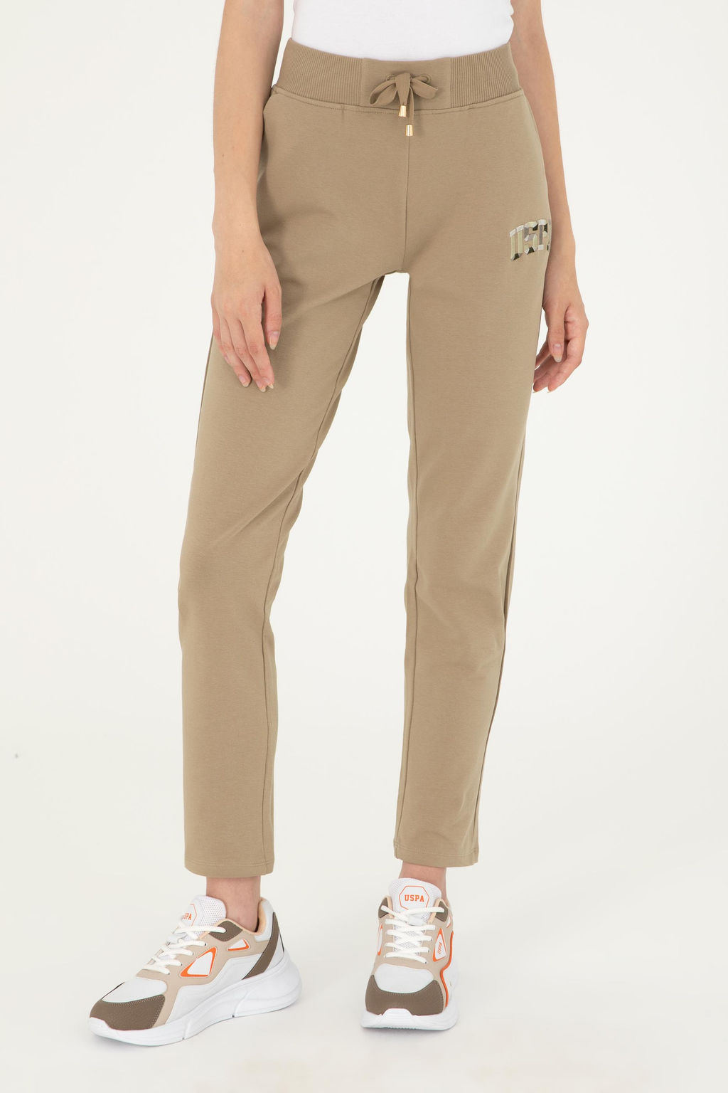 Женские спортивные штаны цвета хаки Неожиданная скидка в корзине - U.s. polo assn фото 2