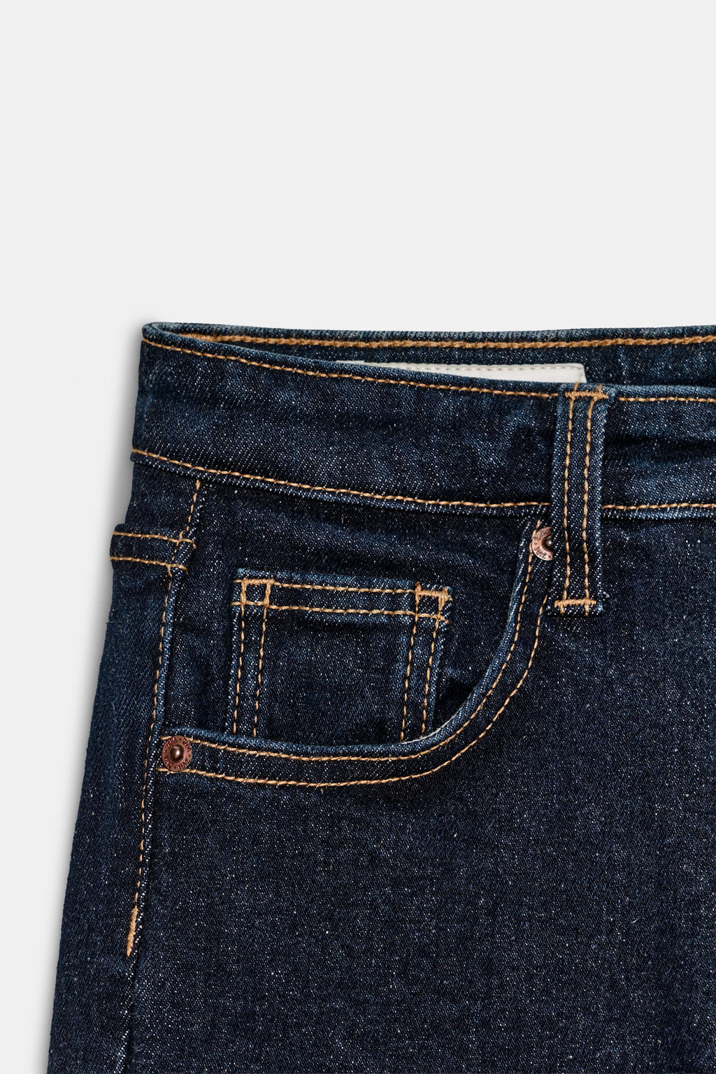 TRF CROPPED FLARE HIGH-WAIST JEANS - Zara фото 20