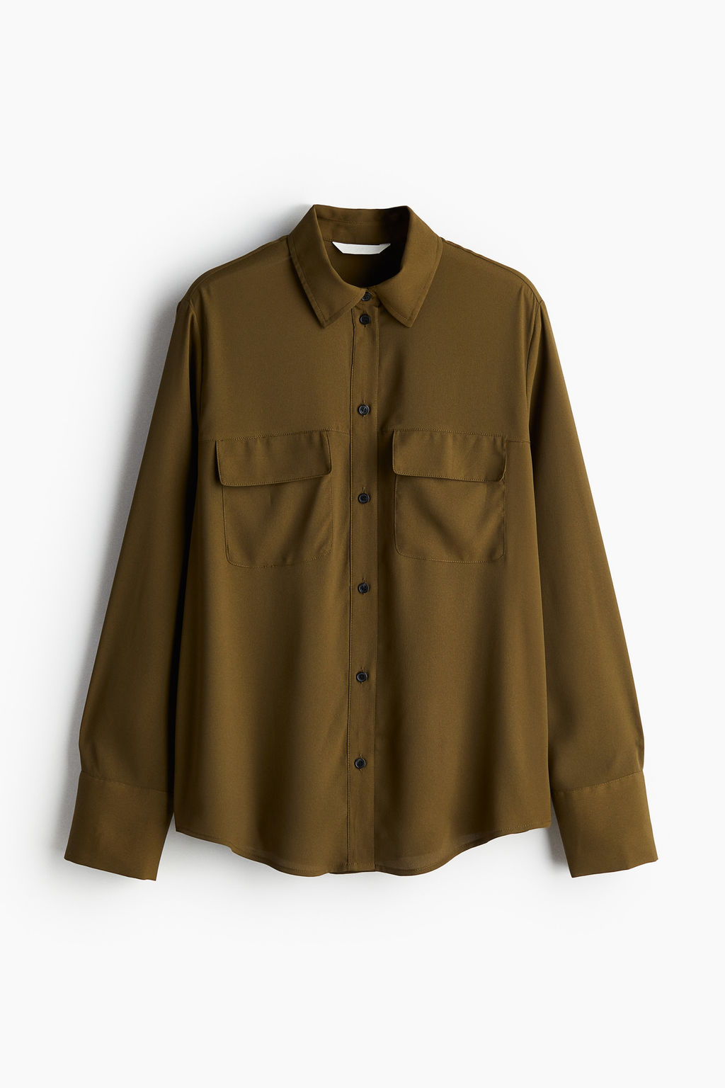 Camisa de crepe - H&m фото 8