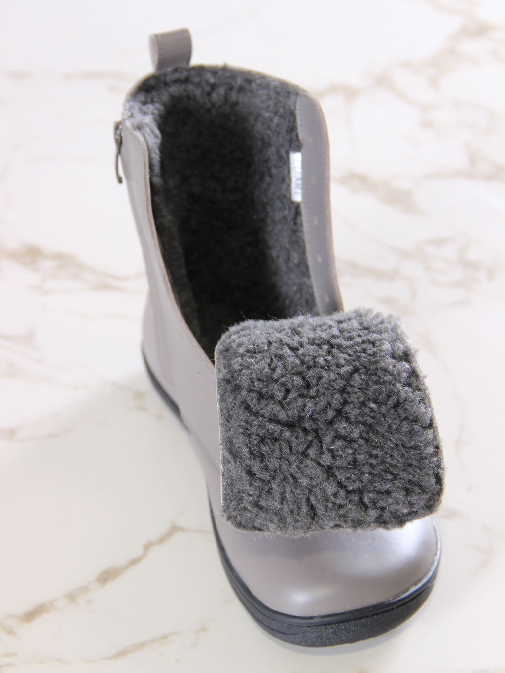 Босоногие ботинки EDART 351.NATAbl.Серый игуана/байка