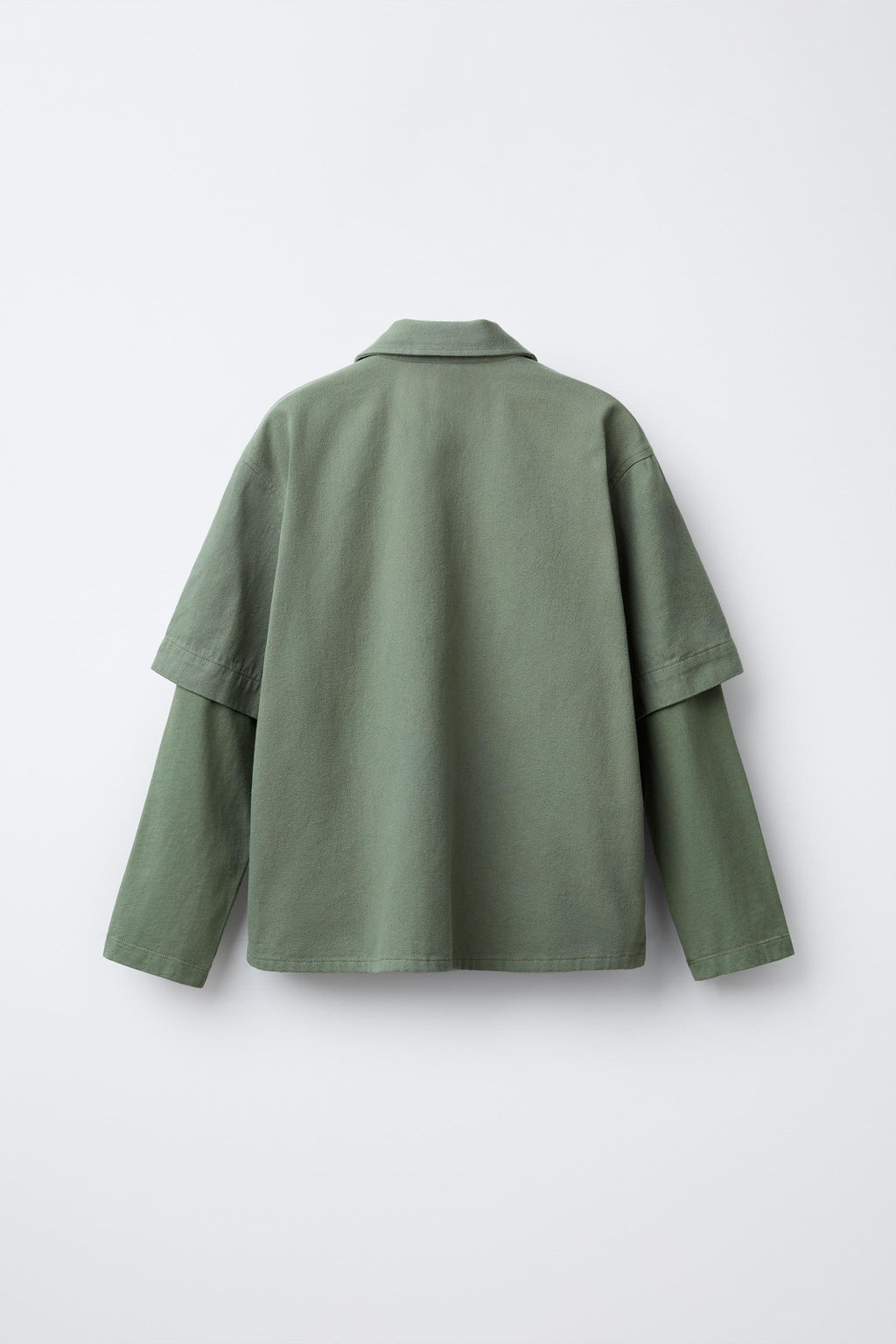 DOUBLE-SLEEVE SHIRT WITH PATCH - Zara фото 2