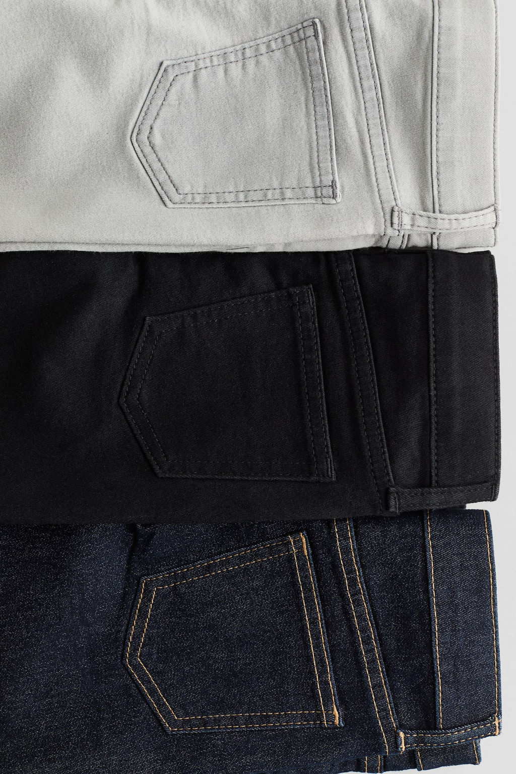 Pack de 3 vaqueros Comfort Stretch Slim Fit - H&m фото 2