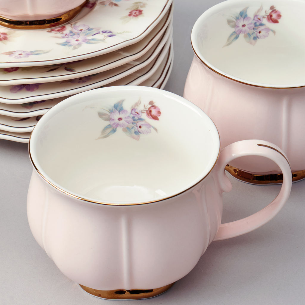 ЧАЙНЫЙ НАБОР LEFARD ВРЕМЕНА ГОДА НА 6 ПЕР. 12 ПР. 250 МЛ РОЗОВЫЙ  фото 7