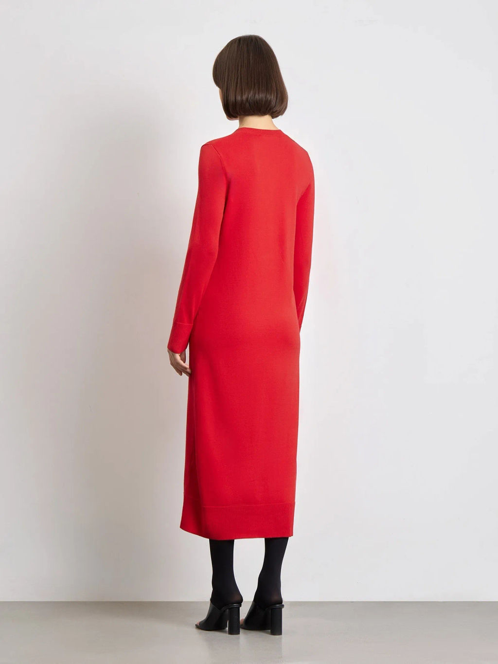 Трикотажное платье - Emka фото 4