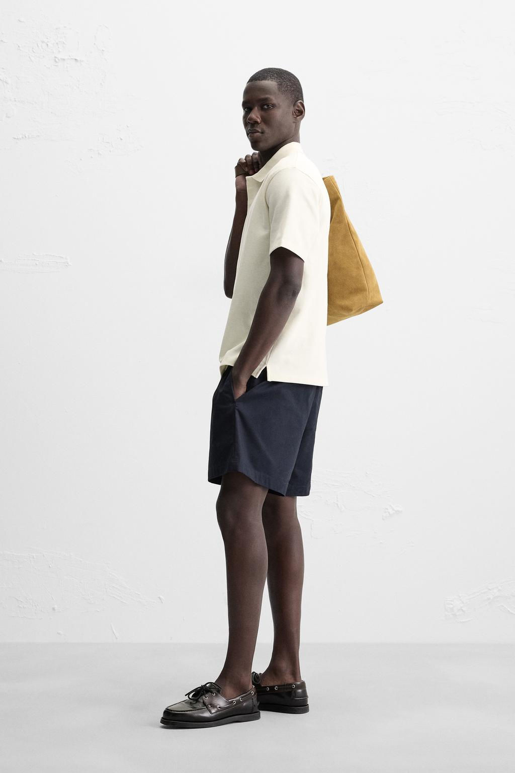 TEXTURED POLO SHIRT - Zara фото 4