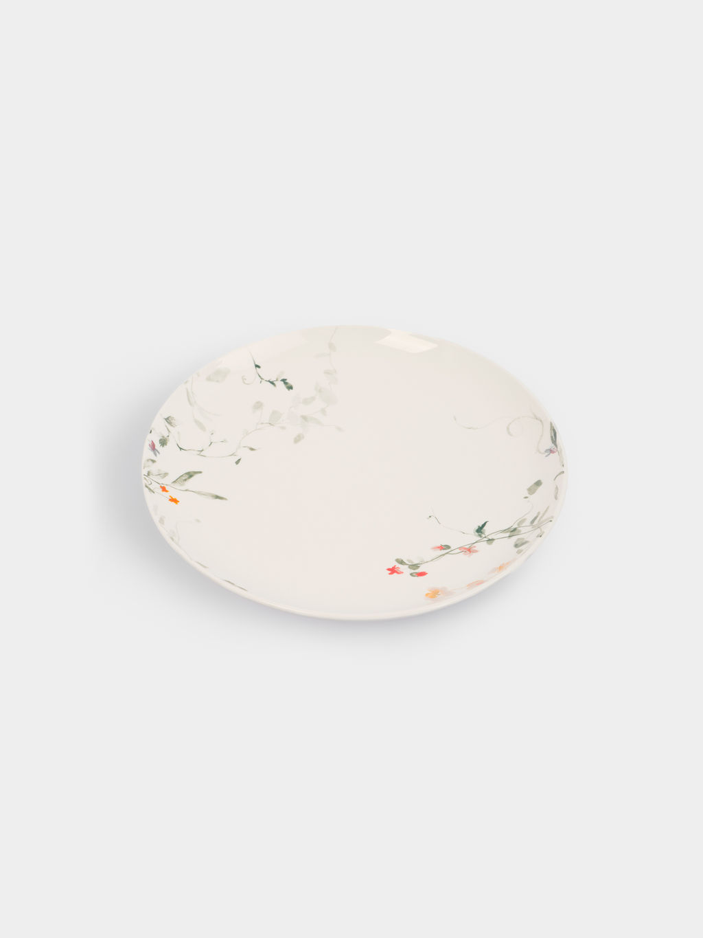 Сервиз обеденный, 6 перс, 19 пр, фарфор N, белый, Цветы и листья, Primrose - Anna lafarg фото 5
