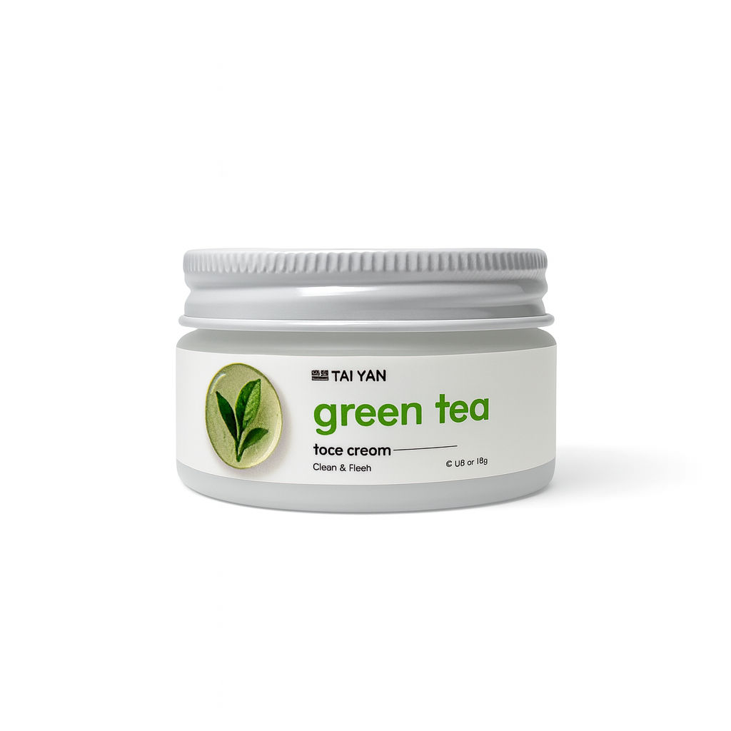 Крем для лица увлажняющий Green Tea Tai Yan, 50 г