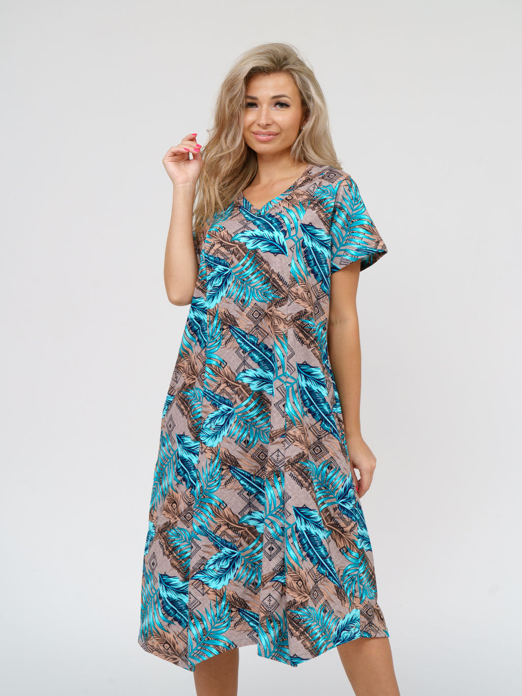 908 Платье "Бежевый"