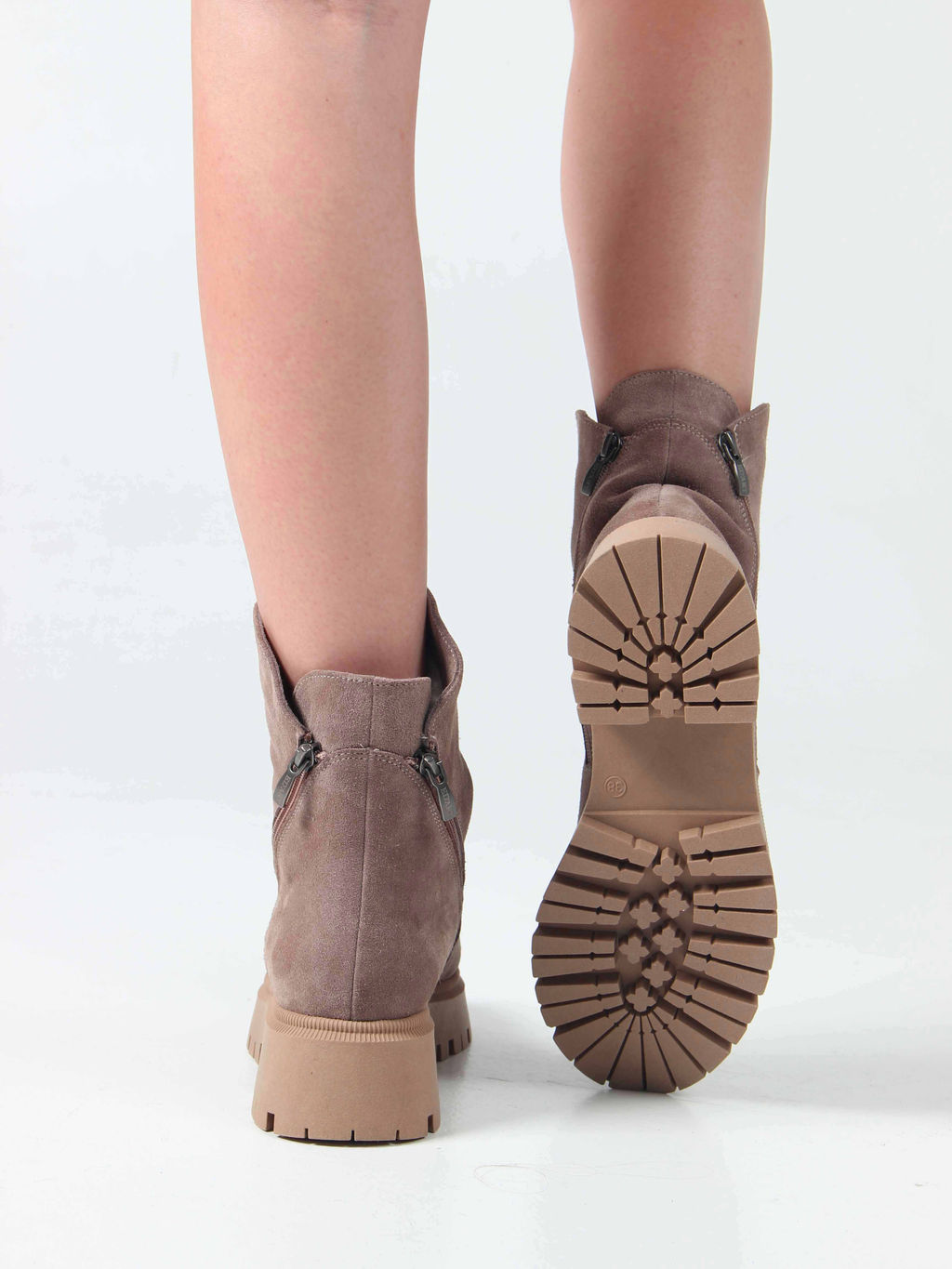 Ботинки 233.2094br. капучино/Байка