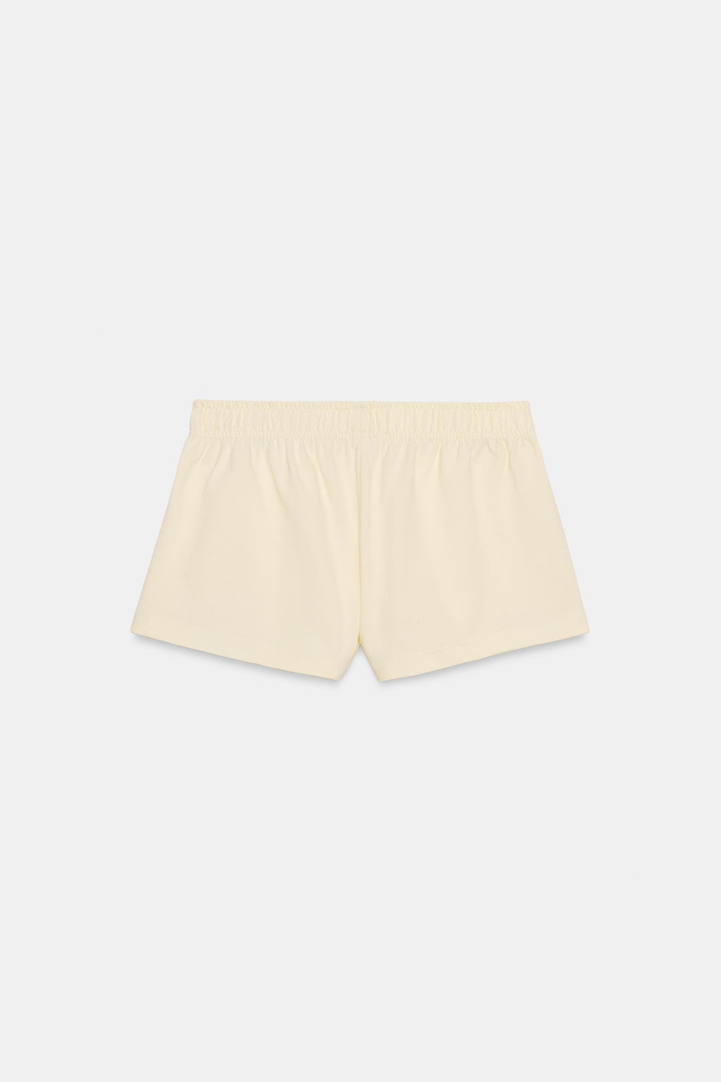SHORTS MINI BANDAS LATERALES / Amarillo claro - Zara фото 6