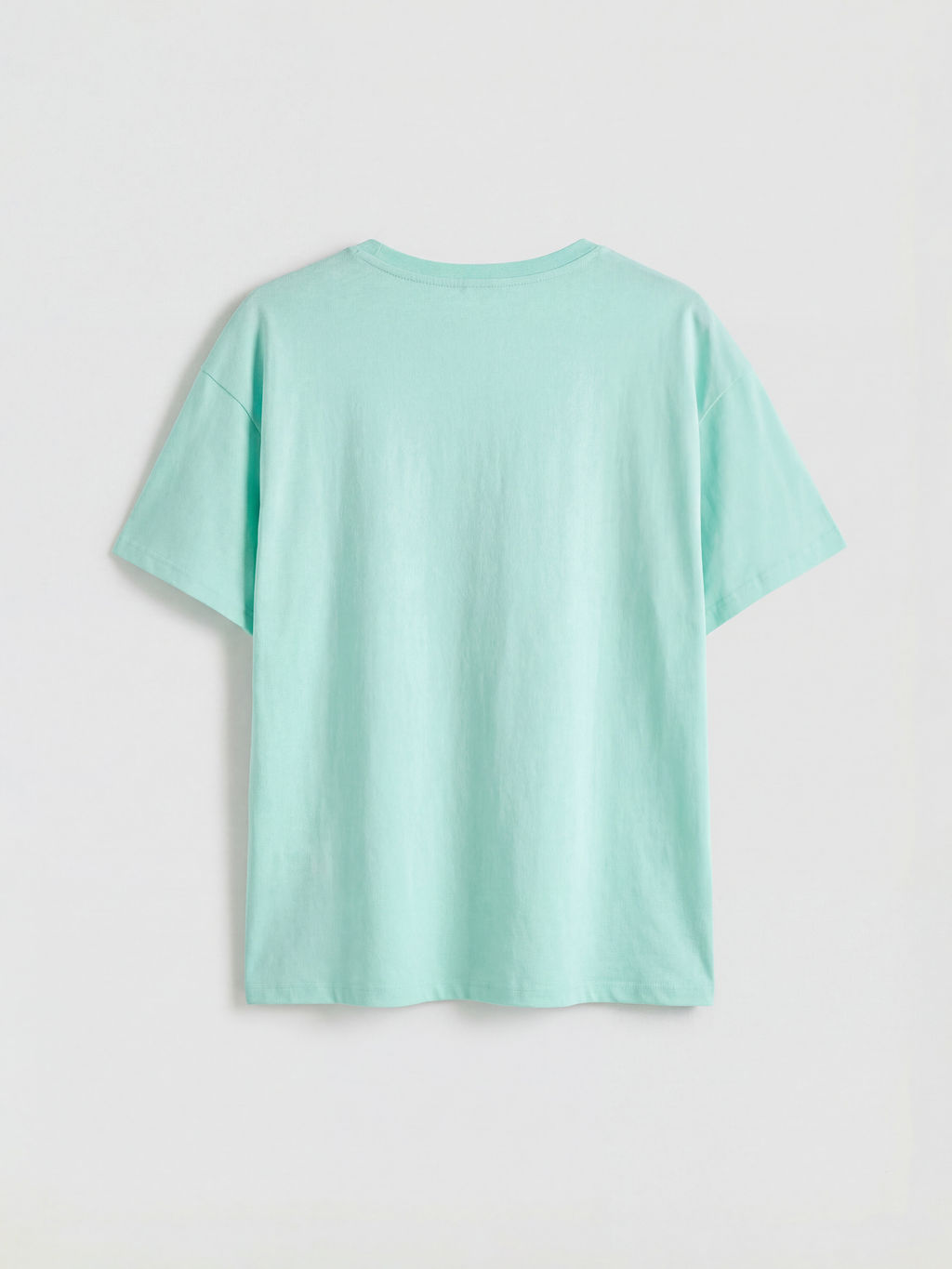 Bisiklet Yaka Bask?l? Kad?n ?ortlu Pijama Tak?m?