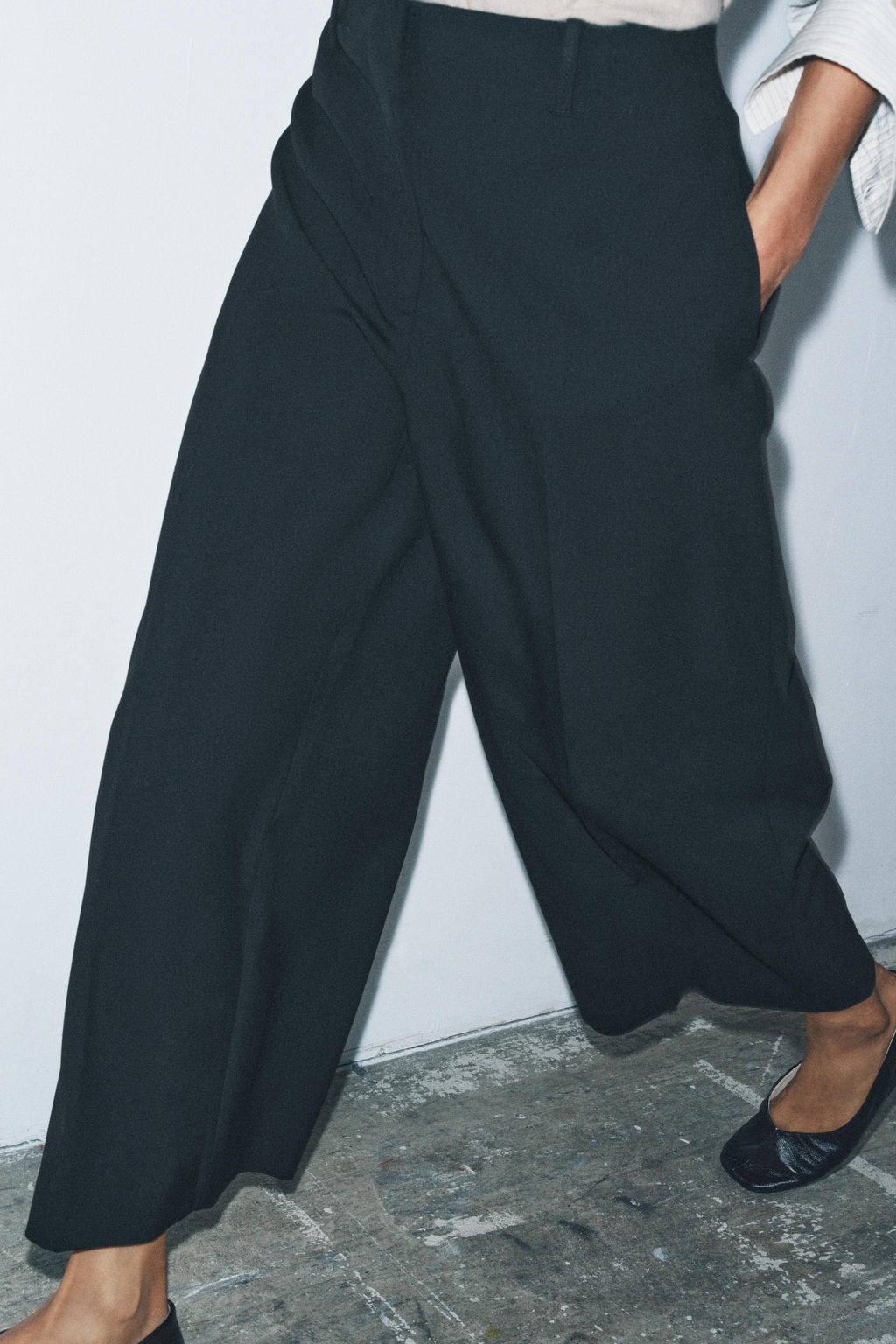 ZW COLLECTION CROP TROUSERS - Zara фото 5