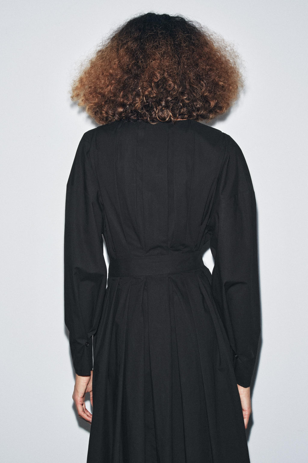 ZW COLLECTION PLEATED MIDI DRESS - Zara фото 2