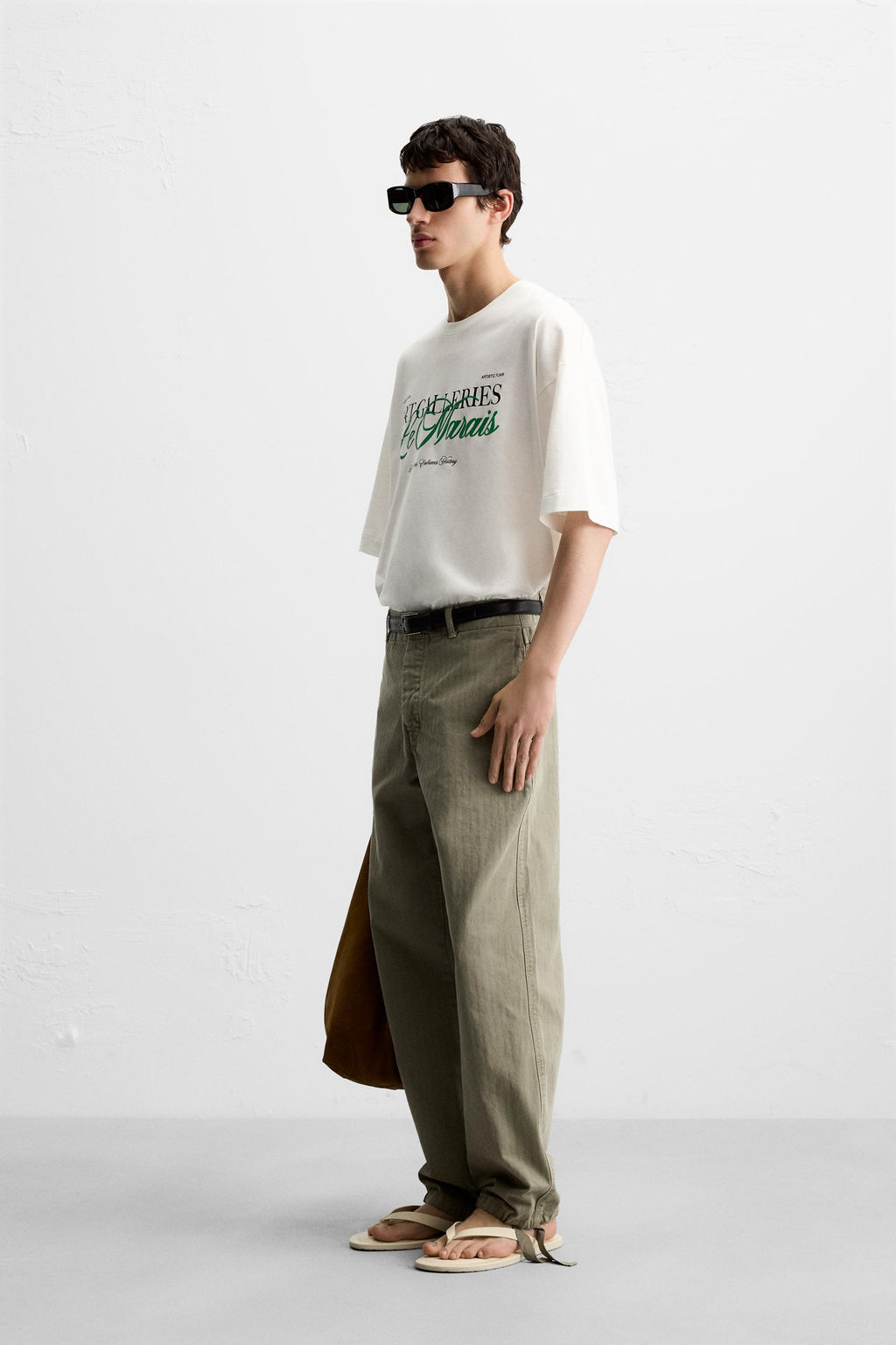 SLOGAN PRINT T-SHIRT - Zara фото 4