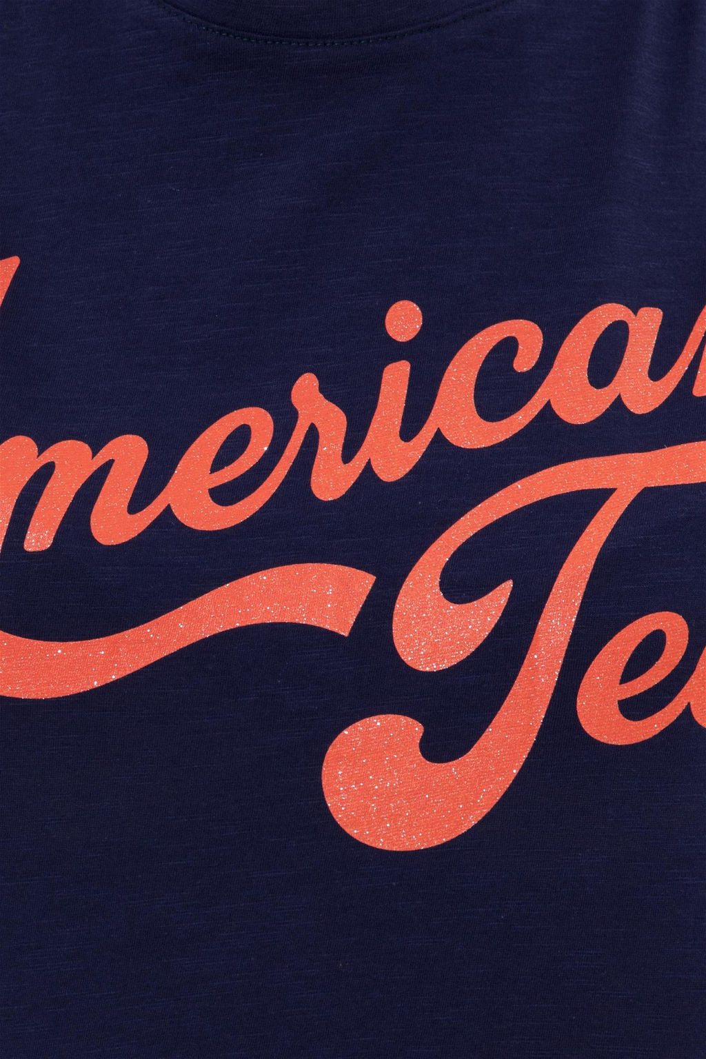 U. S. Polo Assn Женская темно-синяя укороченная футболка с круглым вырезом - U.s. polo assn фото 12