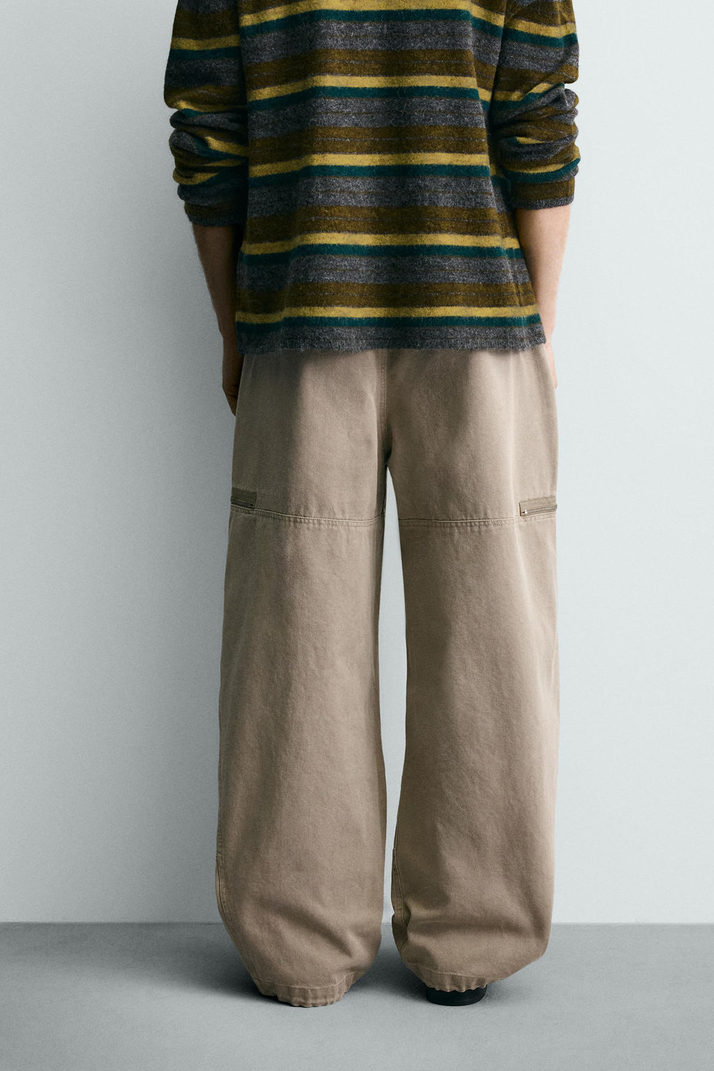 PARACHUTE CARGO TROUSERS - Zara фото 22