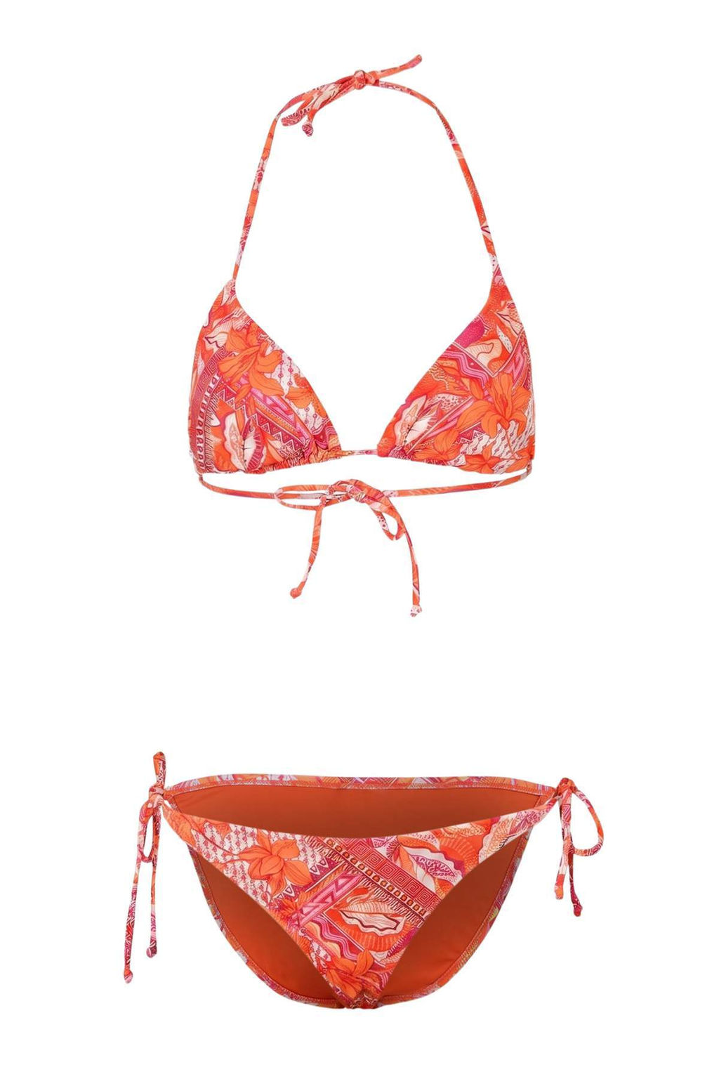 Etnik Desenli Ucgen Kapl? Dusuk Bel Regular Bikini Tak?m? TBESS26BT00145 - Trendyolmilla фото 4