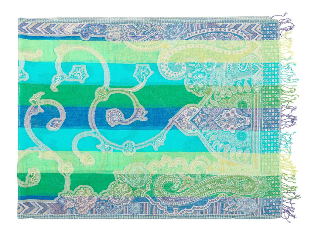 Палантин (шерсть100%)в ассортименте № Тк700/4 - Ганг фото 2