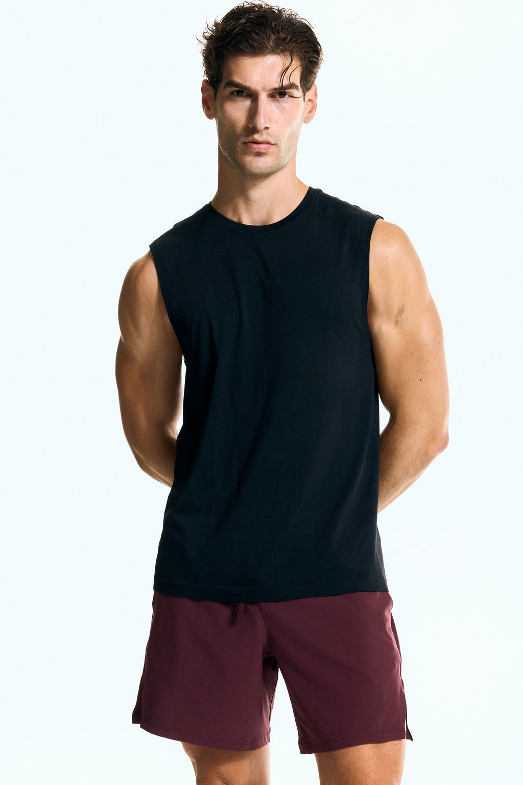 Camiseta de deporte con DryMove Muscle Fit - H&m фото 3