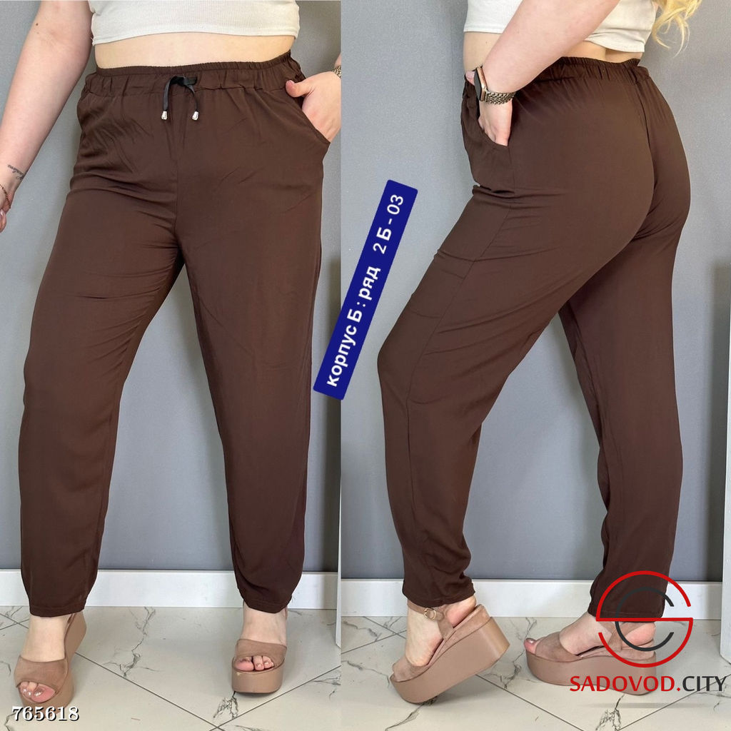 Брюки летние свободные женские 765618 - Zum ming фото 3