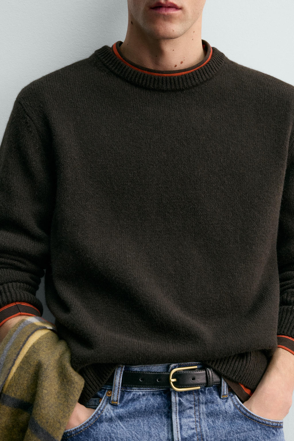WOOL - CASHMERE JUMPER AARON LEVINE X ZARA фото 5