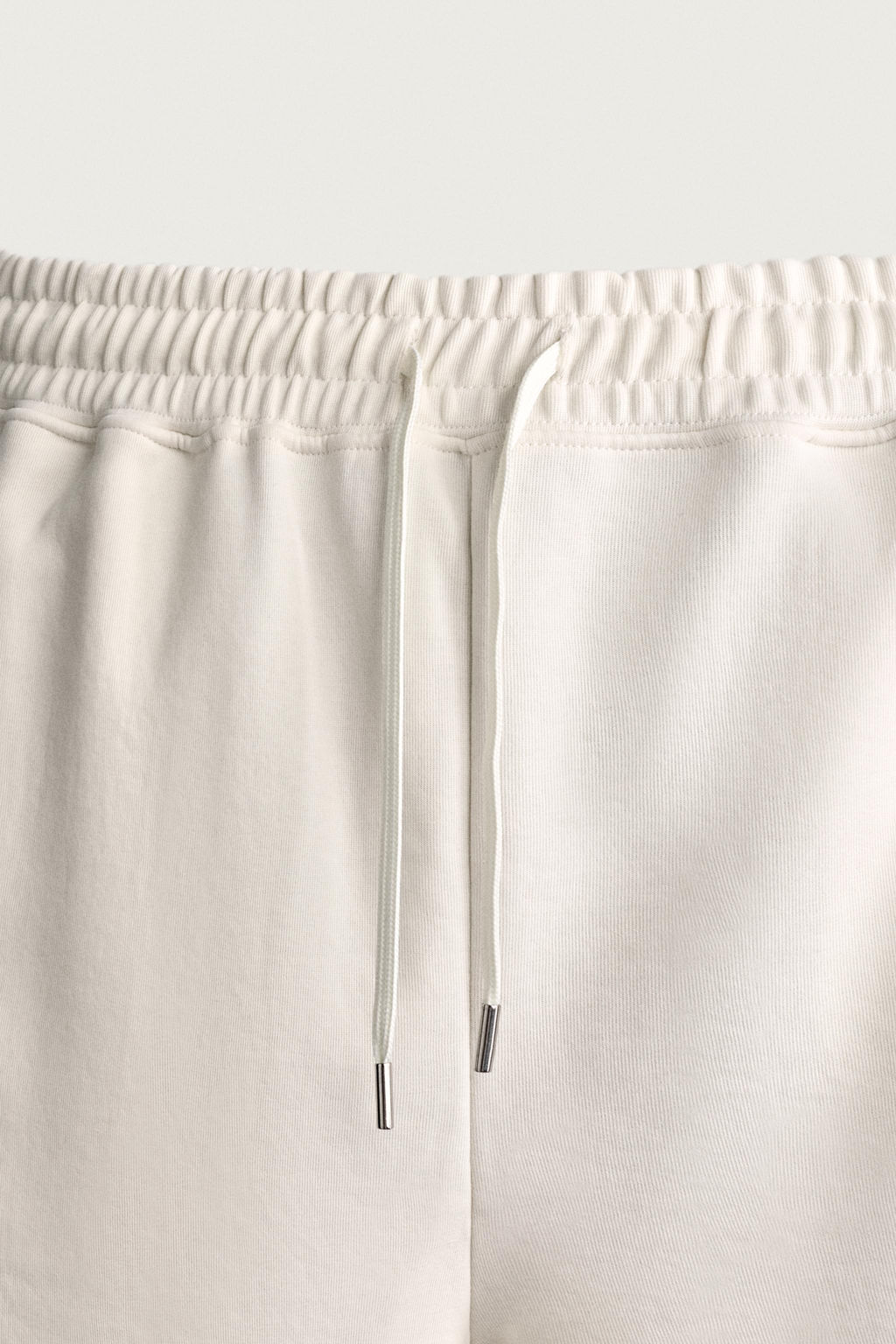 BERMUDA JOGGER RELAXED FIT INTERLOCK / Blanco roto - Zara фото 12
