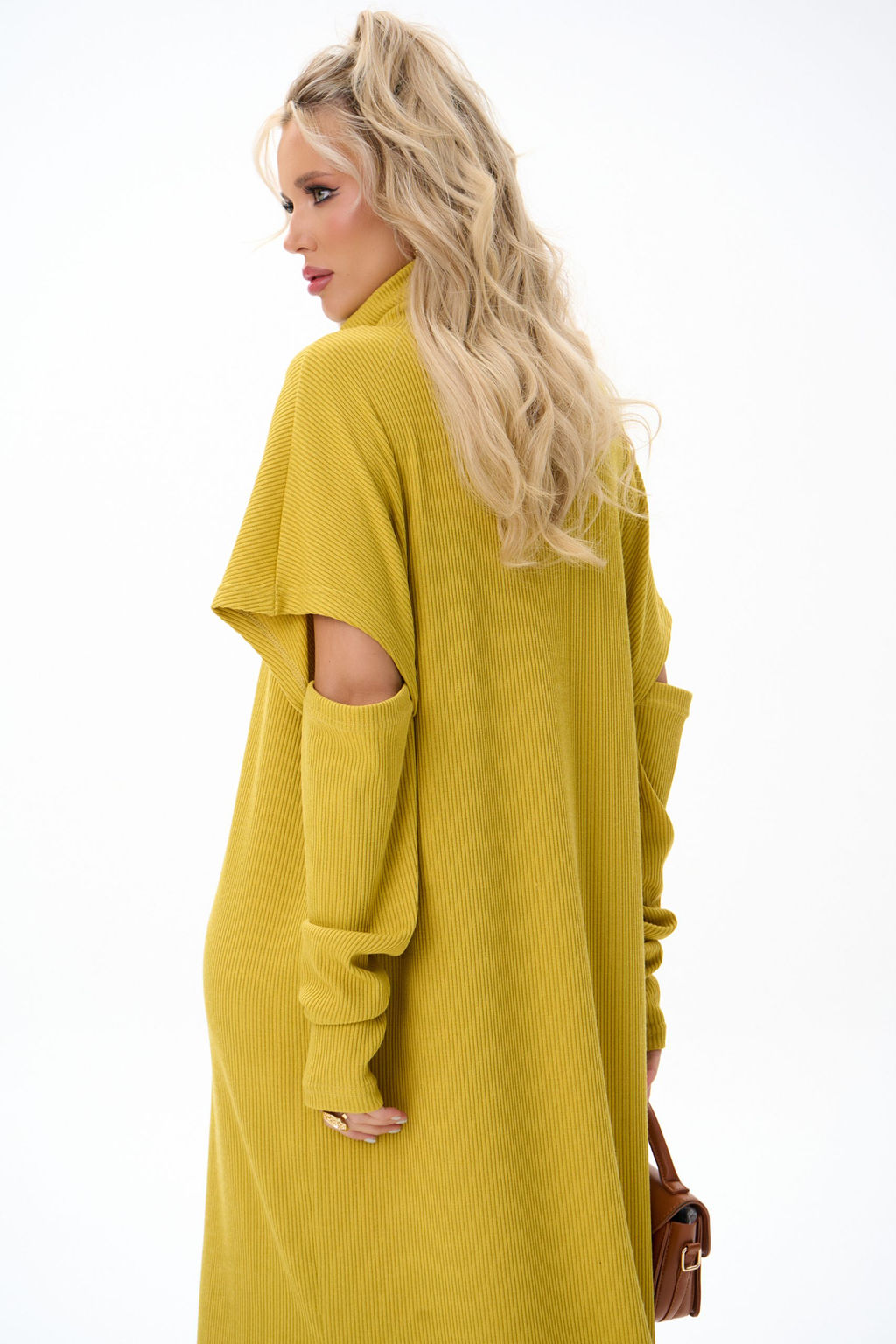 Платье Ирма (горчица) - Эльза фото 21