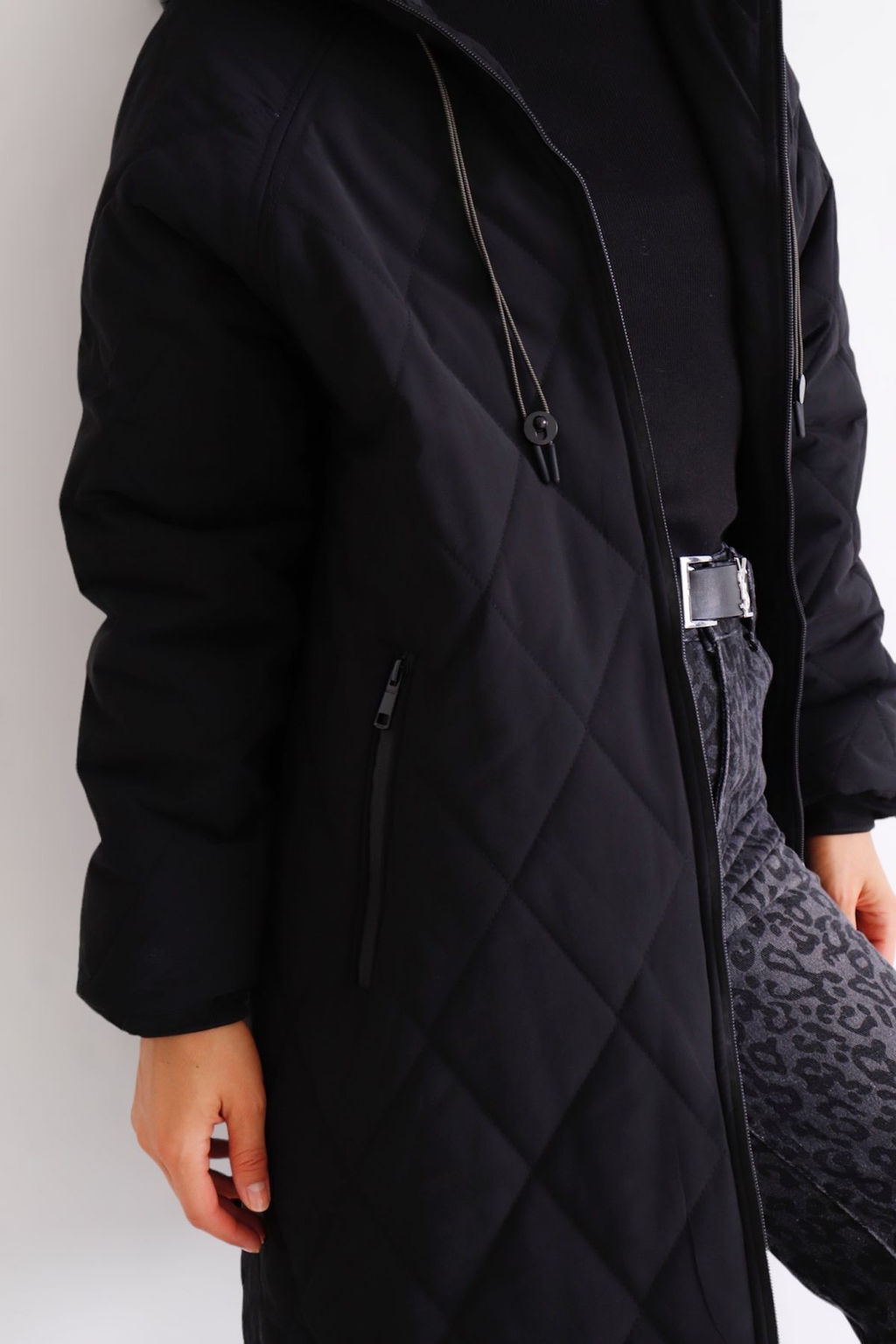 Martichelli Пальто демисезонное чёрное  фото 4