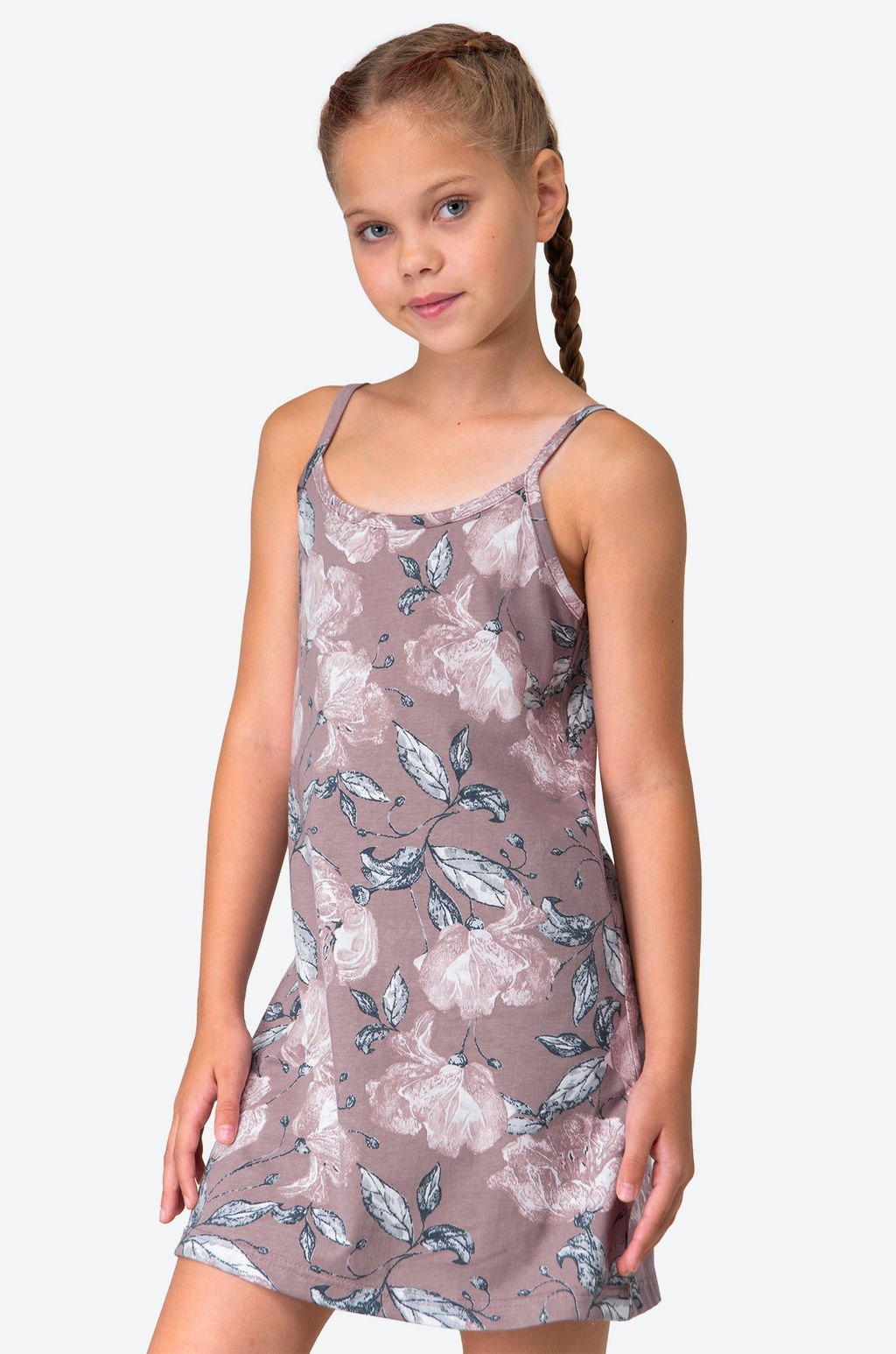 Хлопковая сорочка для девочки Happy Fox  фото 9