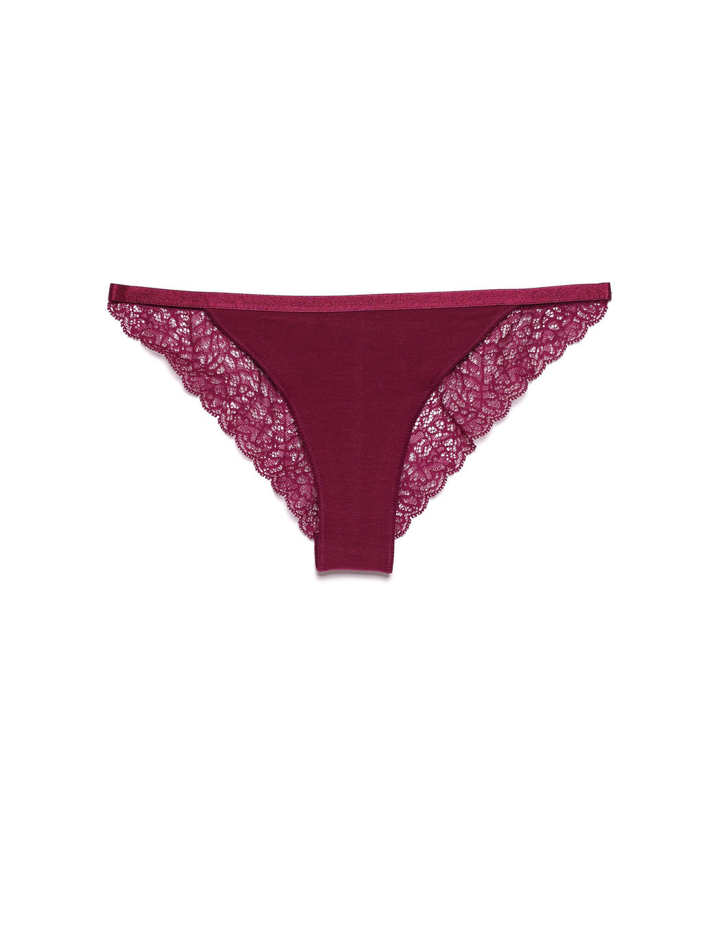 CONTE Трусы танга TROPICAL LTA 784 (в коробке) bordo - Conte elegant фото 3