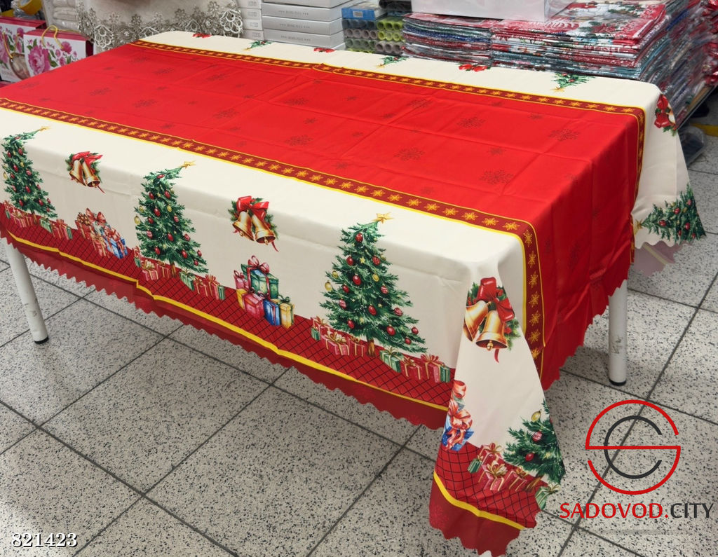 Скатерти новогодние с рисунком