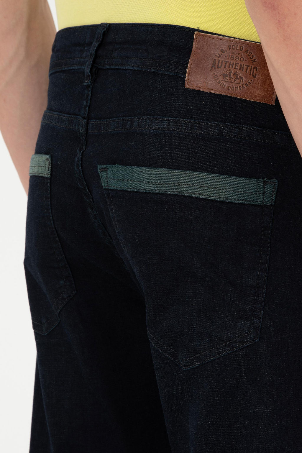 Мужские темно-синие джинсовые брюки Неожиданная скидка в корзине - U.s. polo assn фото 6