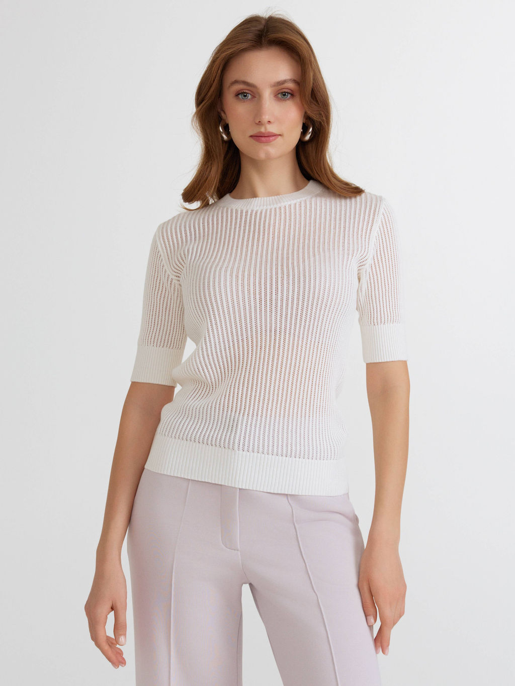 CONTE LDK2454 Джемпер женский ecru