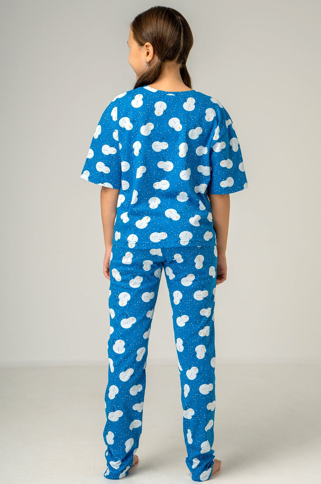 Новогодняя пижама для девочки с брюками Happyfox - Happy fox фото 7