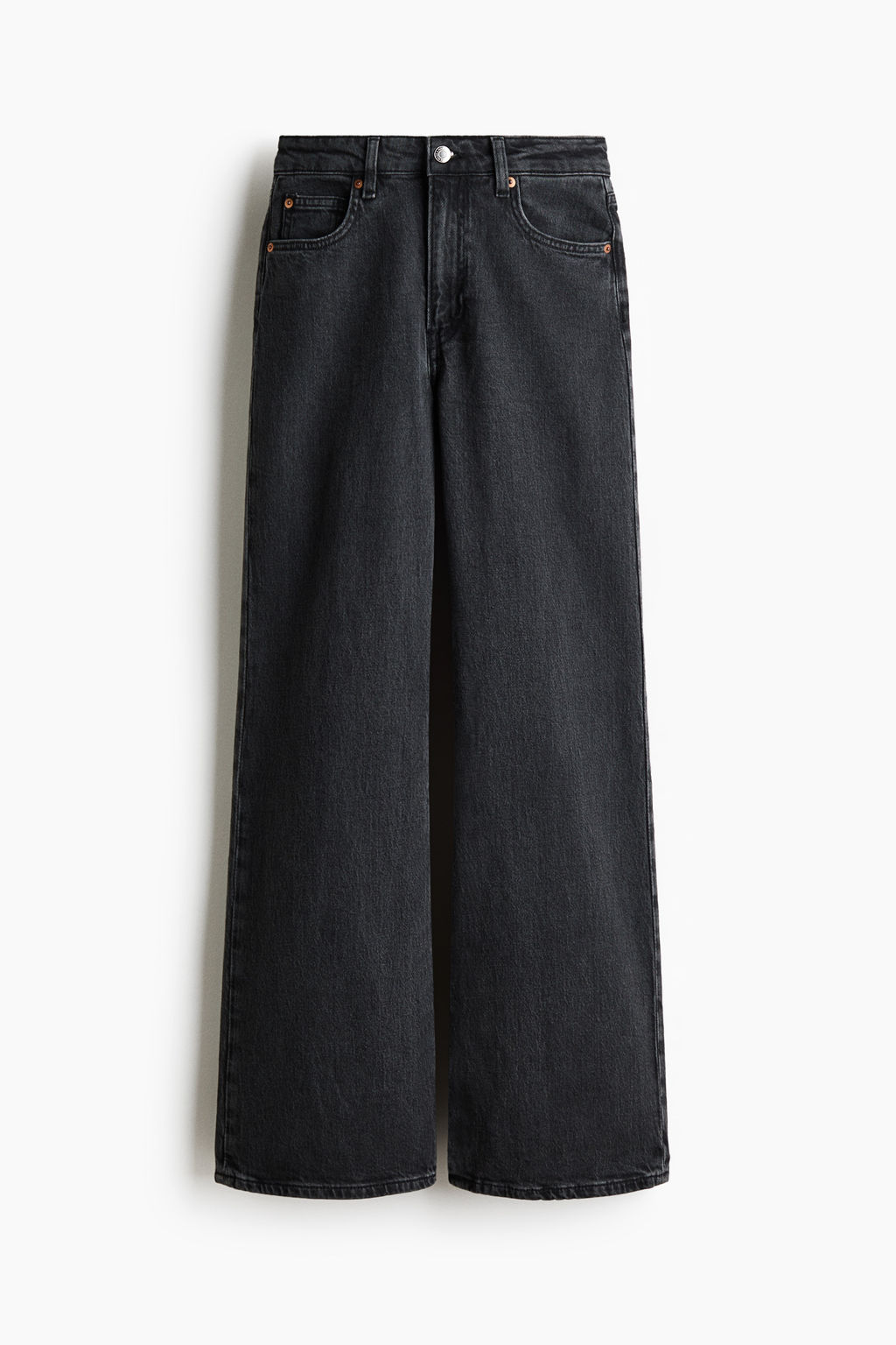 Wide High Waist Jeans - H&m фото 9