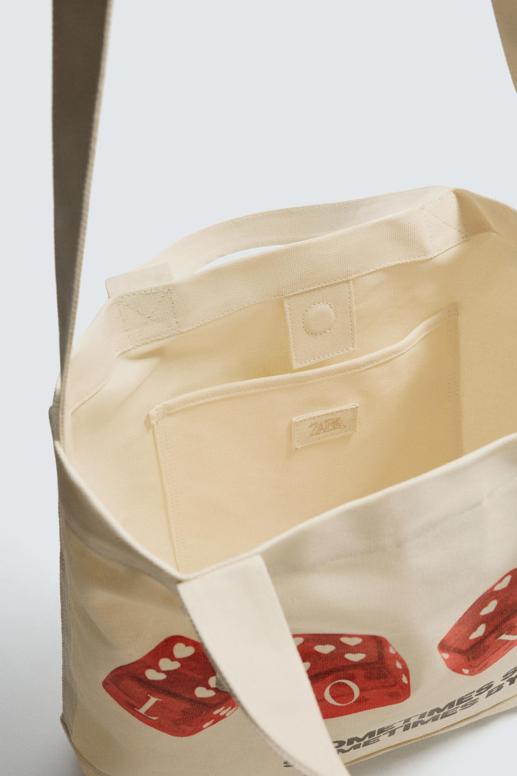 FABRIC TOTE BAG - Zara фото 6