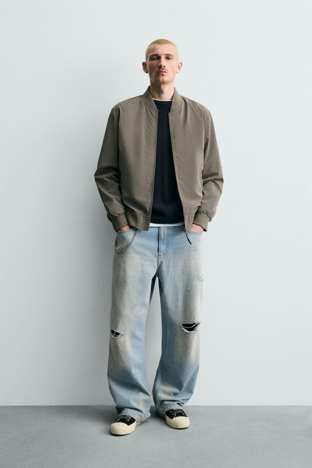 TECHNICAL BOMBER JACKET - Zara фото 9