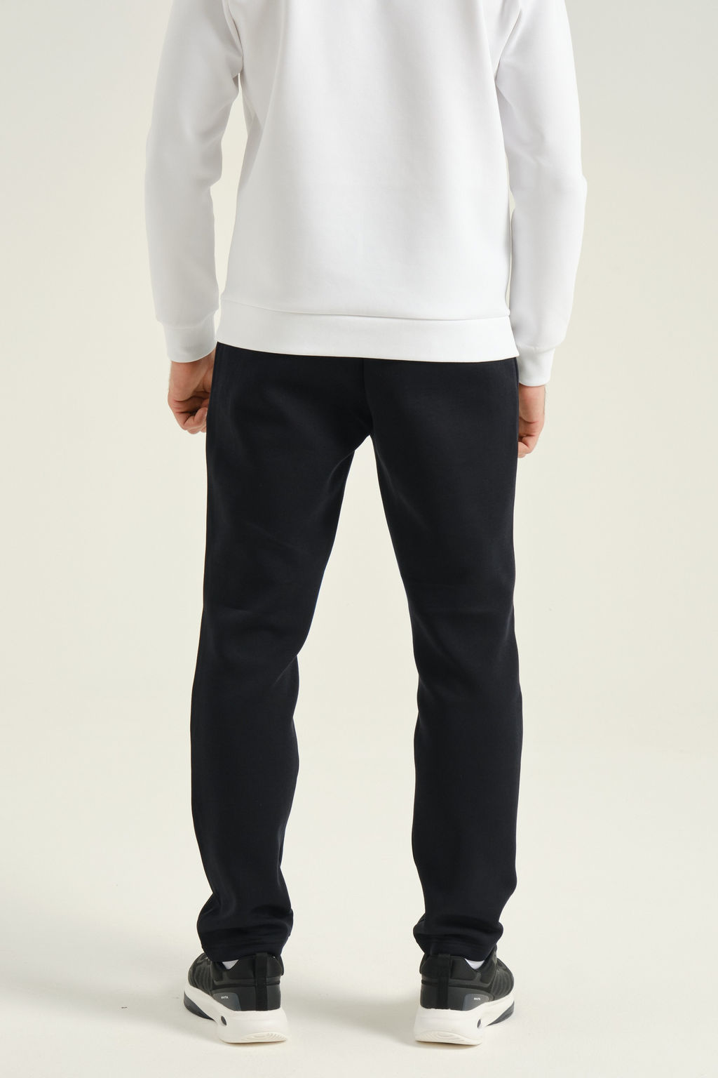 Брюки трикотажные удлиненные Черный - Anta фото 7