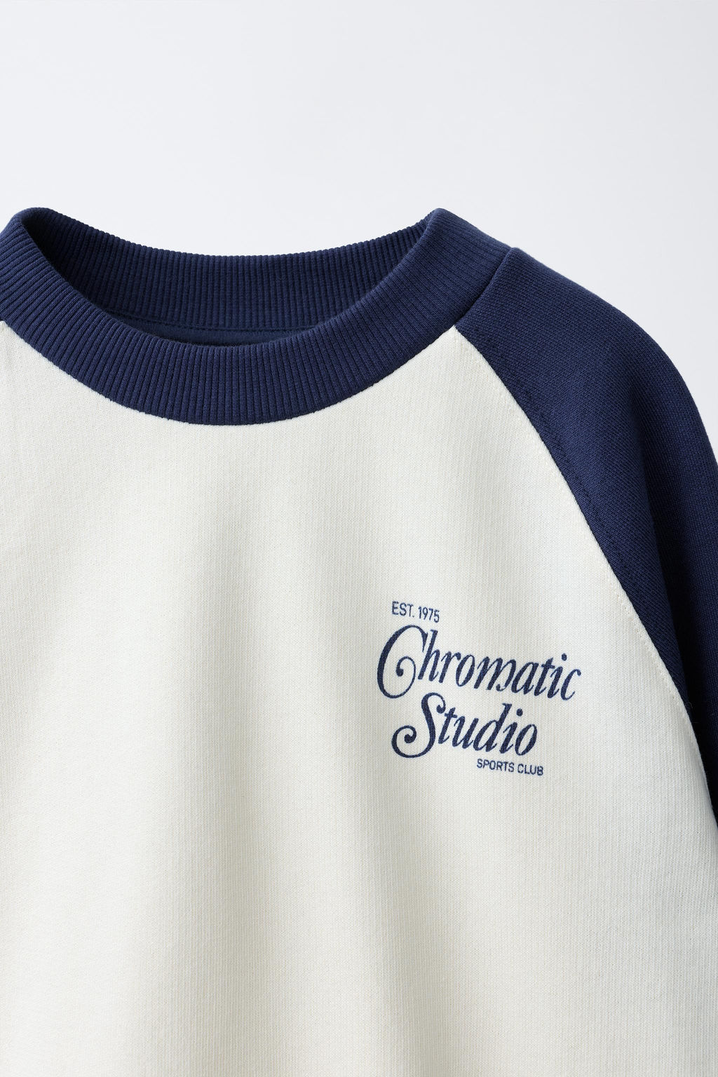 SUDADERA JOGGING CONTRASTE / Crudo - Zara фото 4