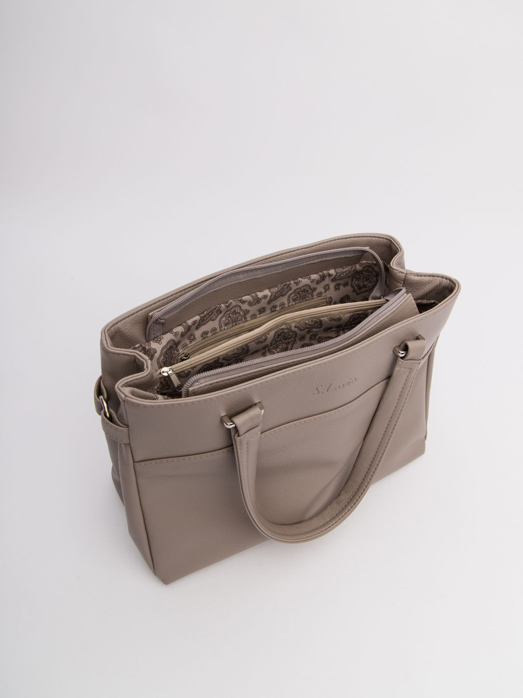 Темно-бежевый тоут S.Lavia  фото 8