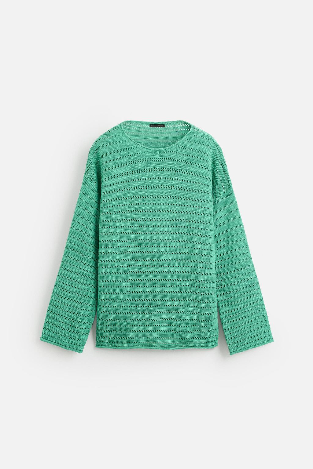 TEXTURED KNIT SWEATER - Zara фото 7